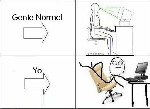 como sentarse oficina